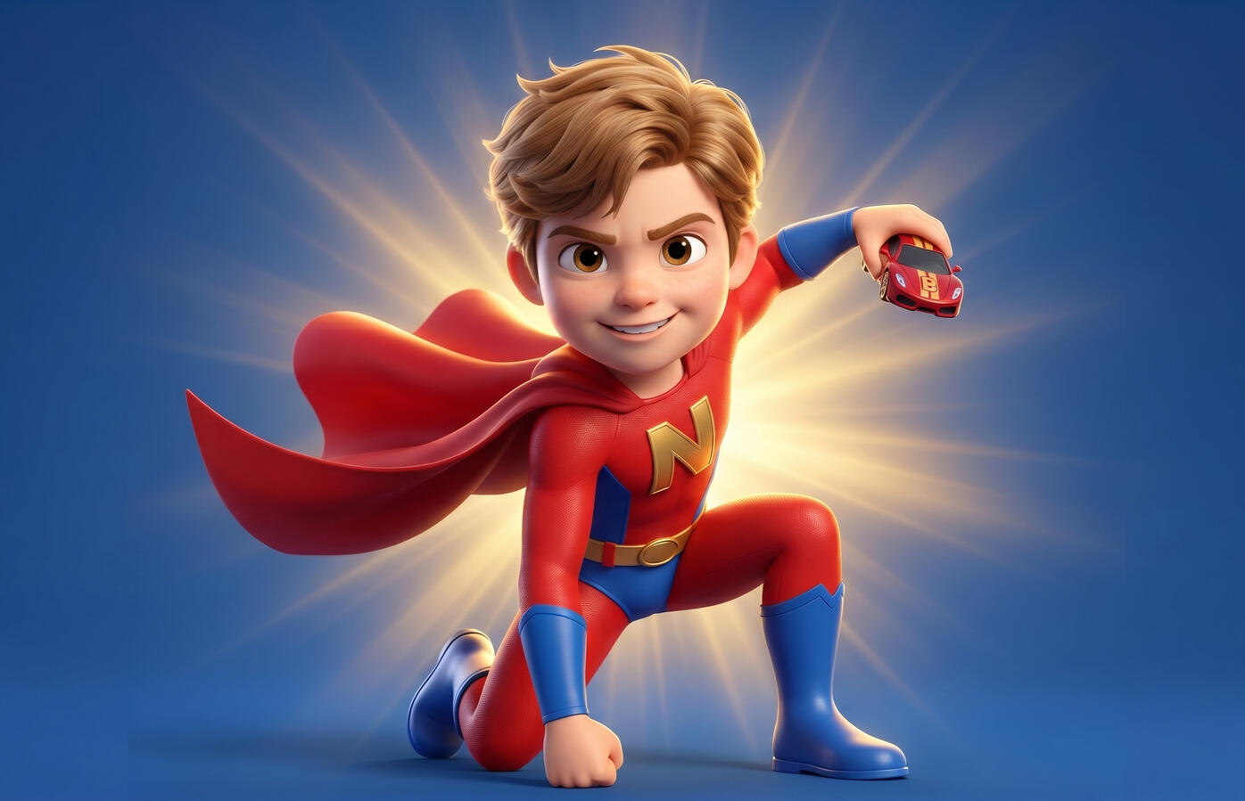 Superhero Adventure · 3D Cartoon Style